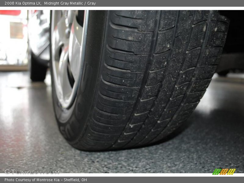 Midnight Gray Metallic / Gray 2008 Kia Optima LX