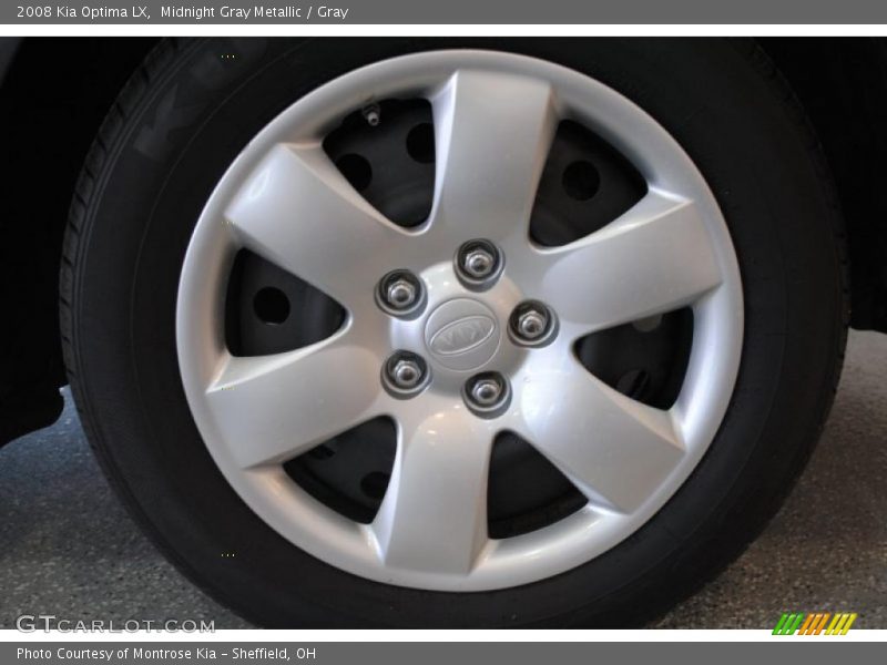 Midnight Gray Metallic / Gray 2008 Kia Optima LX