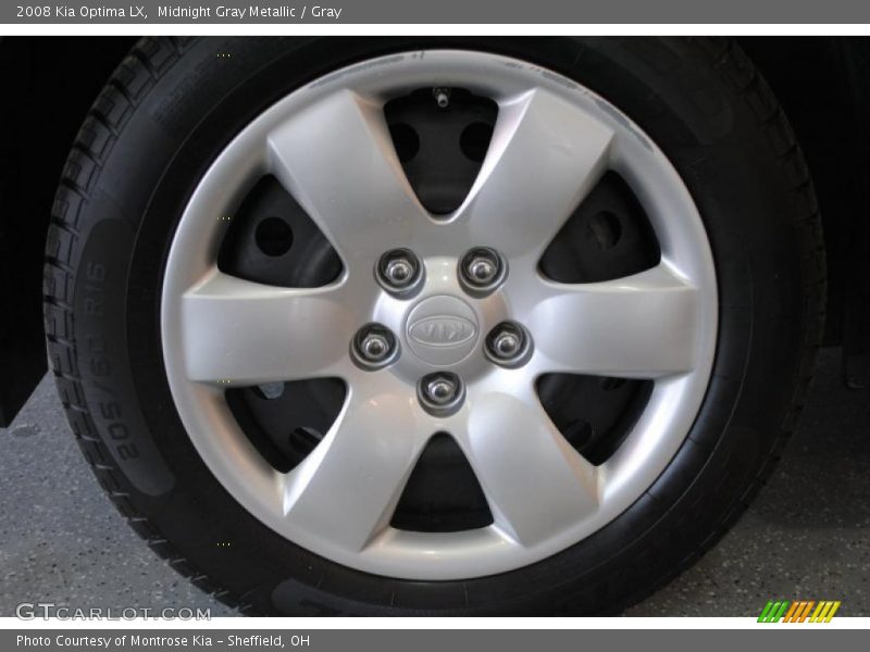 Midnight Gray Metallic / Gray 2008 Kia Optima LX