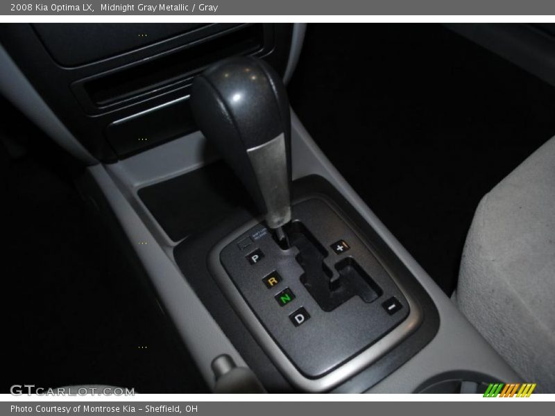 Midnight Gray Metallic / Gray 2008 Kia Optima LX