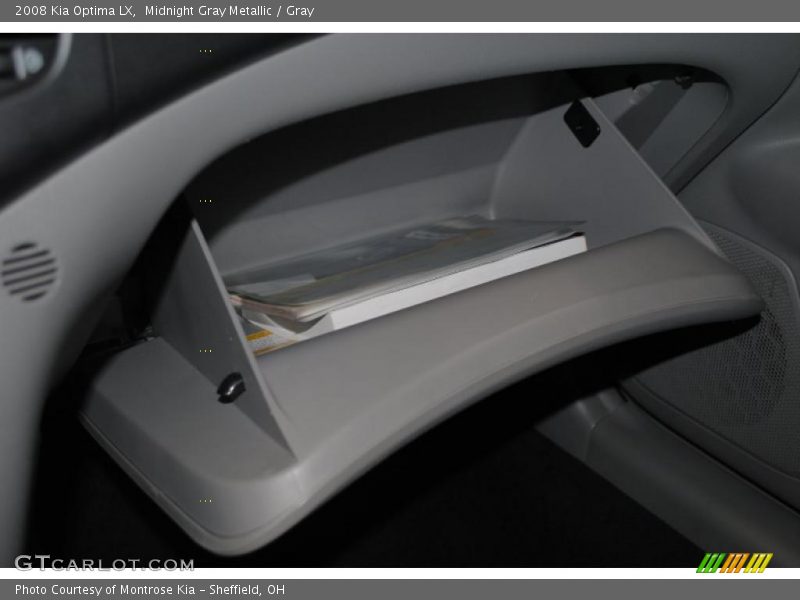 Midnight Gray Metallic / Gray 2008 Kia Optima LX