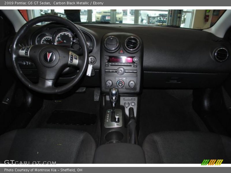 Carbon Black Metallic / Ebony 2009 Pontiac G6 GT Sedan