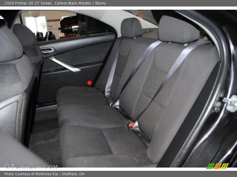 Carbon Black Metallic / Ebony 2009 Pontiac G6 GT Sedan