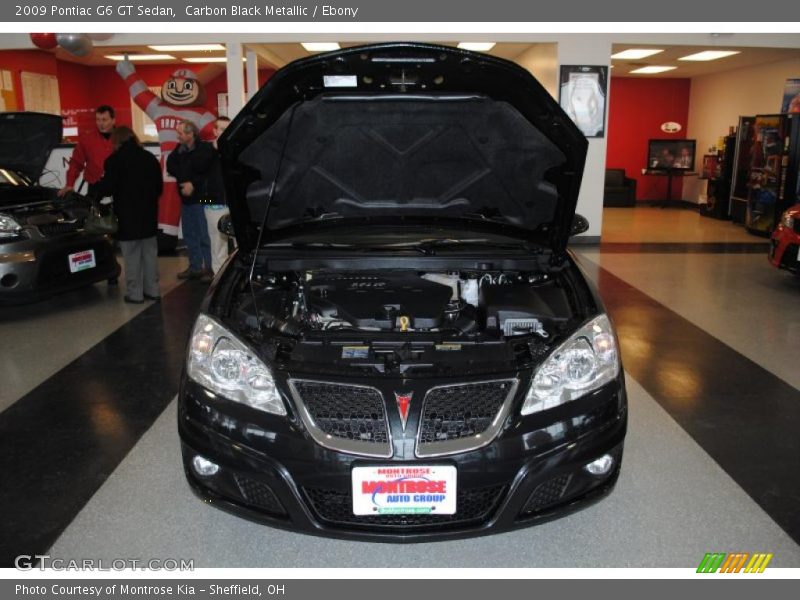 Carbon Black Metallic / Ebony 2009 Pontiac G6 GT Sedan