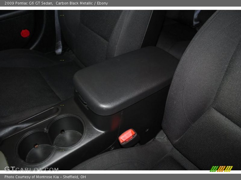 Carbon Black Metallic / Ebony 2009 Pontiac G6 GT Sedan