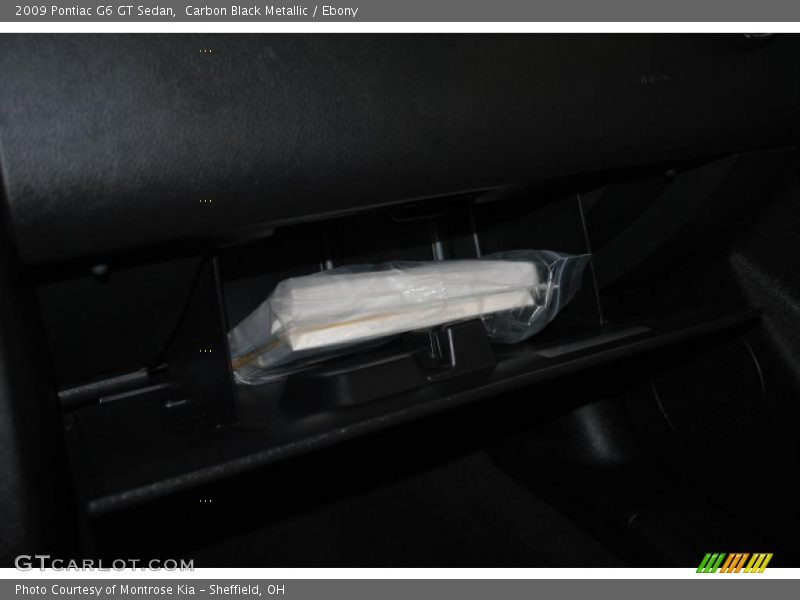 Carbon Black Metallic / Ebony 2009 Pontiac G6 GT Sedan