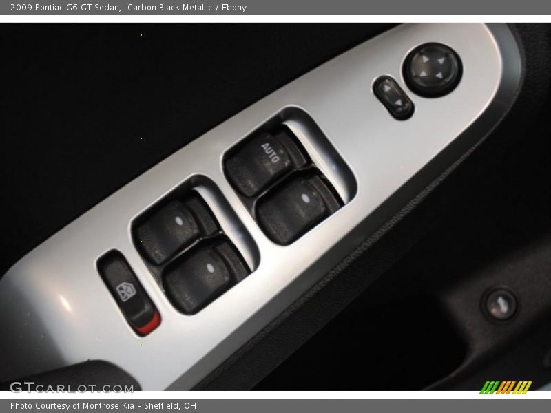 Carbon Black Metallic / Ebony 2009 Pontiac G6 GT Sedan