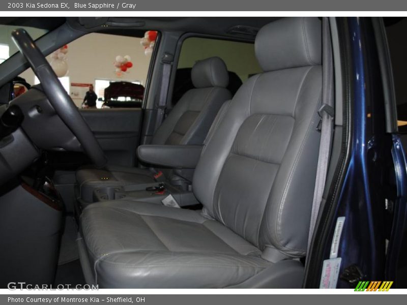 Blue Sapphire / Gray 2003 Kia Sedona EX