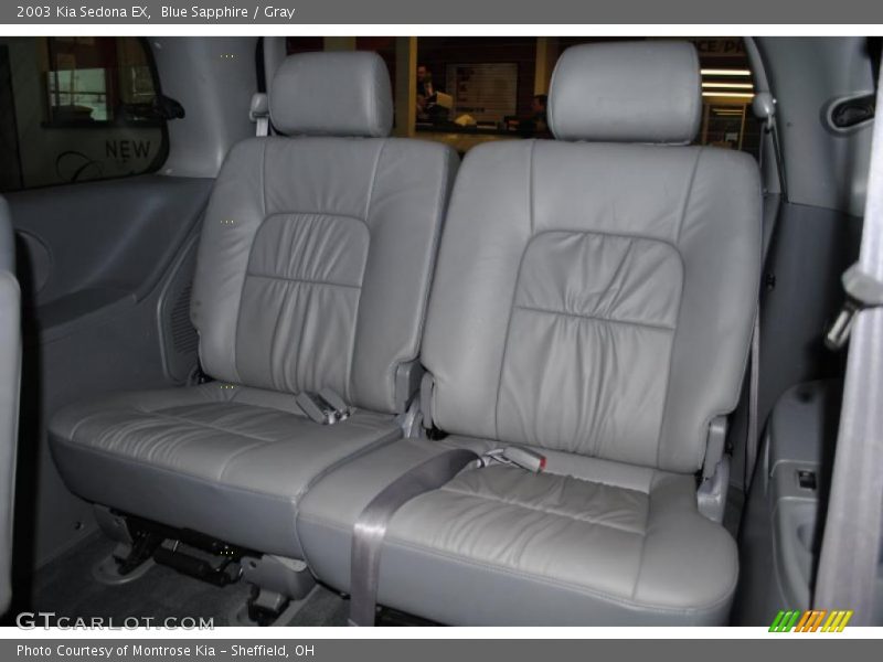 Blue Sapphire / Gray 2003 Kia Sedona EX