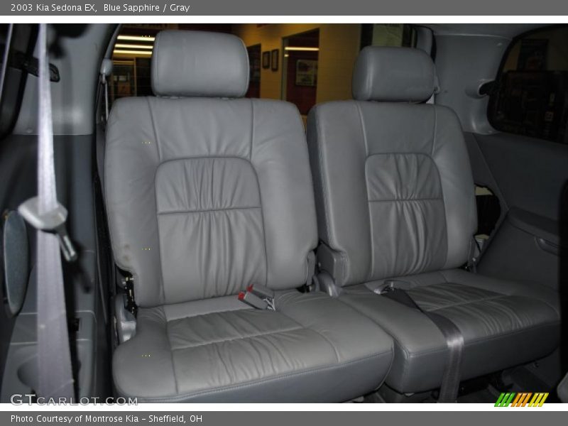 Blue Sapphire / Gray 2003 Kia Sedona EX