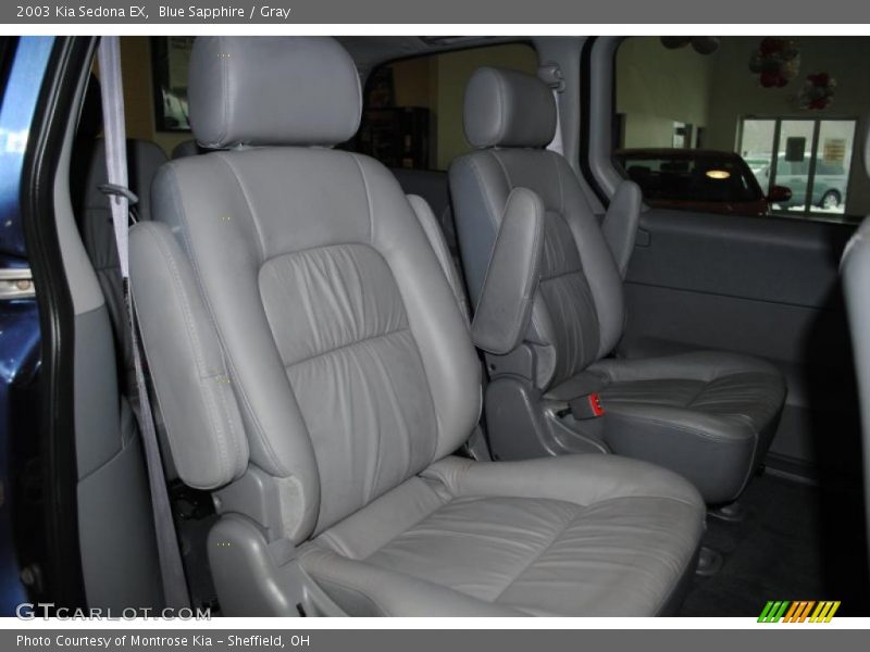 Blue Sapphire / Gray 2003 Kia Sedona EX