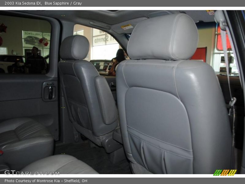 Blue Sapphire / Gray 2003 Kia Sedona EX