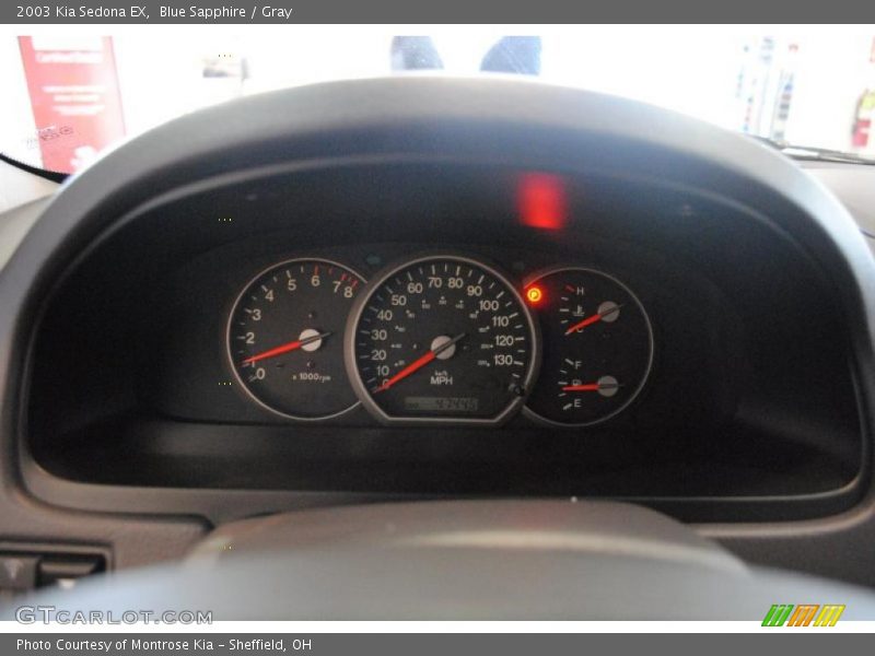 Blue Sapphire / Gray 2003 Kia Sedona EX