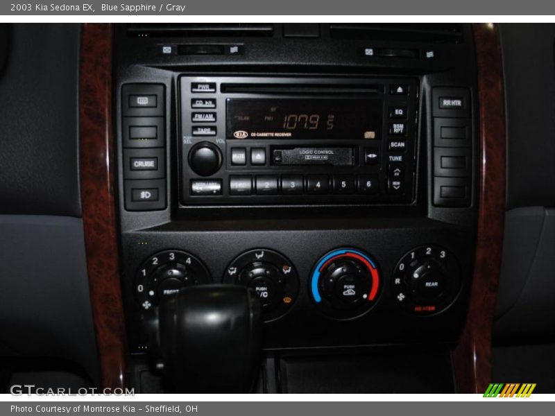 Blue Sapphire / Gray 2003 Kia Sedona EX
