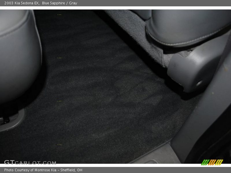 Blue Sapphire / Gray 2003 Kia Sedona EX