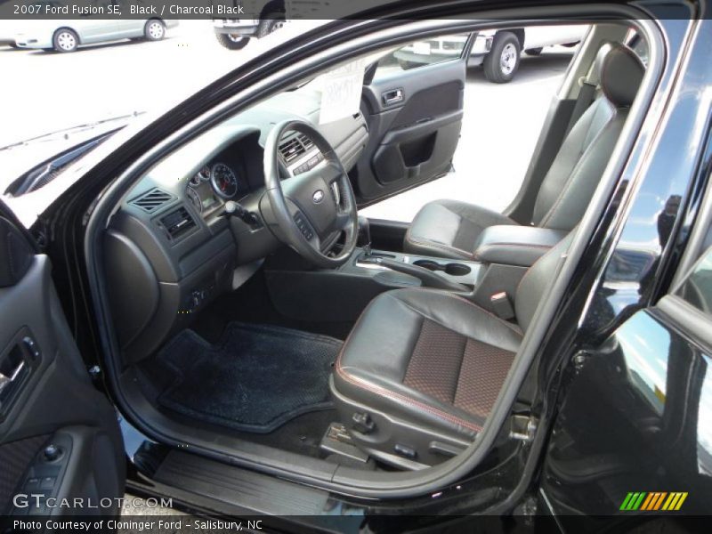 Black / Charcoal Black 2007 Ford Fusion SE