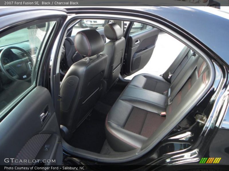 Black / Charcoal Black 2007 Ford Fusion SE