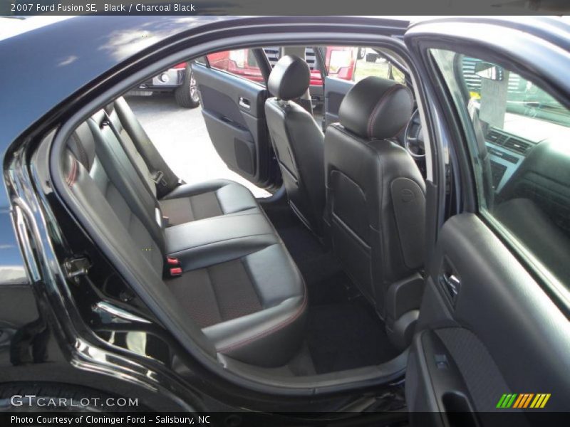 Black / Charcoal Black 2007 Ford Fusion SE