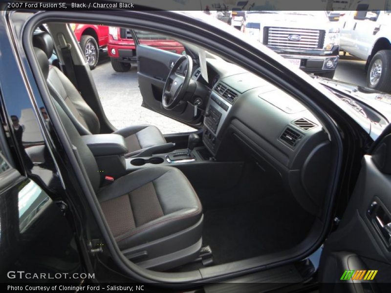 Black / Charcoal Black 2007 Ford Fusion SE