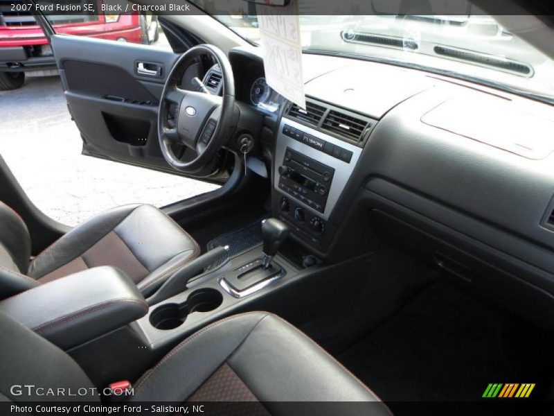 Black / Charcoal Black 2007 Ford Fusion SE