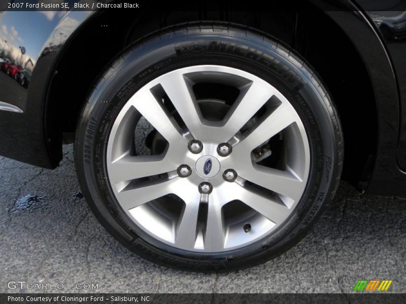 Black / Charcoal Black 2007 Ford Fusion SE