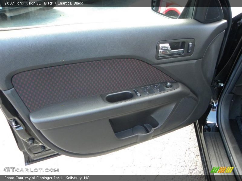 Black / Charcoal Black 2007 Ford Fusion SE