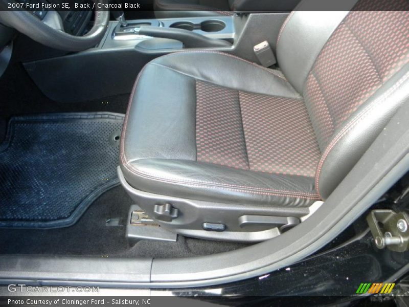 Black / Charcoal Black 2007 Ford Fusion SE