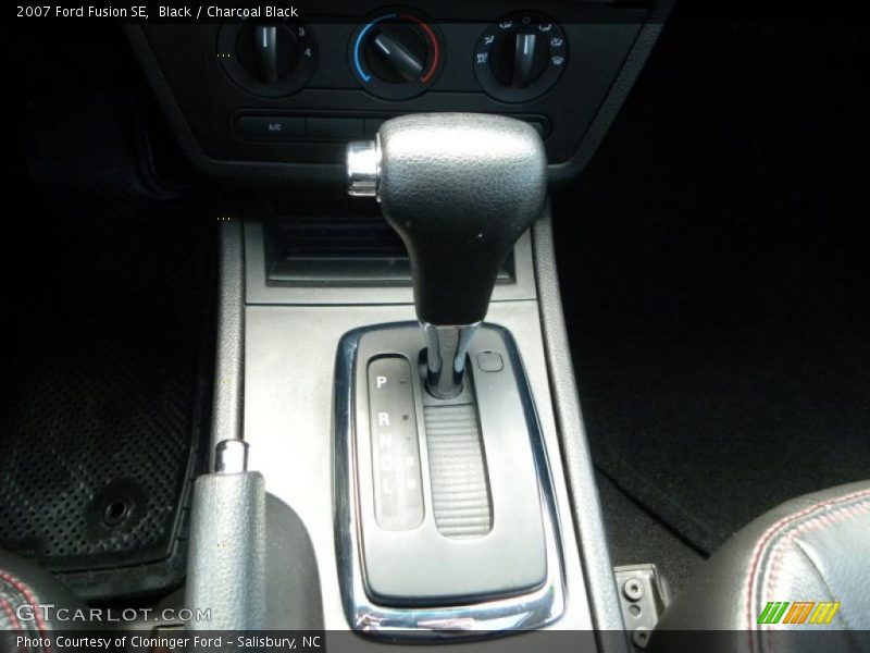 Black / Charcoal Black 2007 Ford Fusion SE
