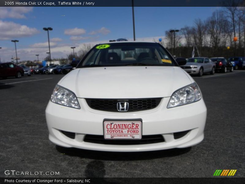 Taffeta White / Ivory 2005 Honda Civic LX Coupe