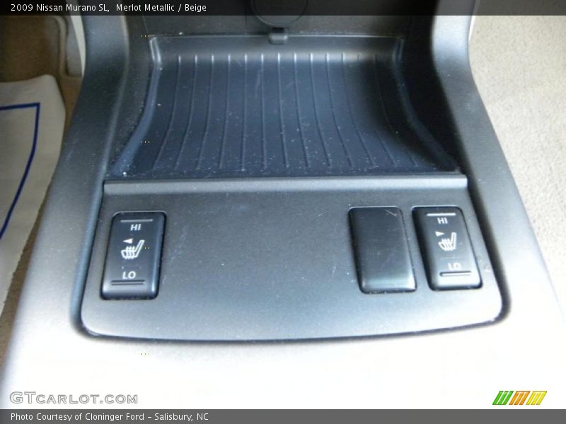 Merlot Metallic / Beige 2009 Nissan Murano SL