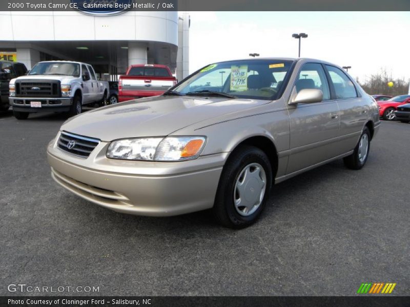 Cashmere Beige Metallic / Oak 2000 Toyota Camry CE