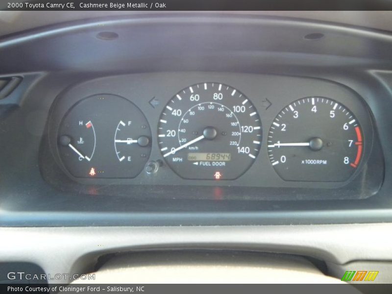 Cashmere Beige Metallic / Oak 2000 Toyota Camry CE
