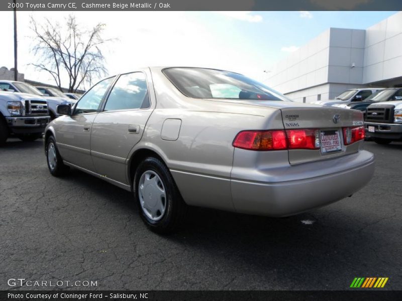 Cashmere Beige Metallic / Oak 2000 Toyota Camry CE