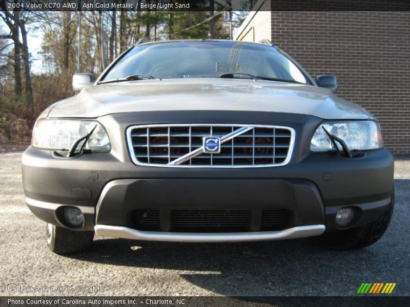 Ash Gold Metallic / Beige/Light Sand 2004 Volvo XC70 AWD