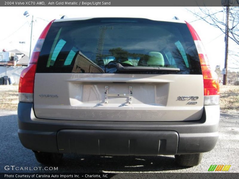 Ash Gold Metallic / Beige/Light Sand 2004 Volvo XC70 AWD