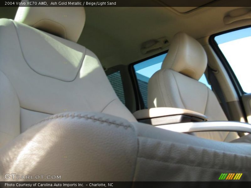 Ash Gold Metallic / Beige/Light Sand 2004 Volvo XC70 AWD