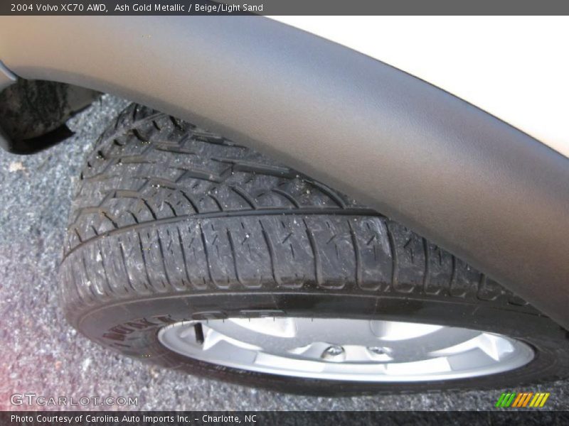 Ash Gold Metallic / Beige/Light Sand 2004 Volvo XC70 AWD