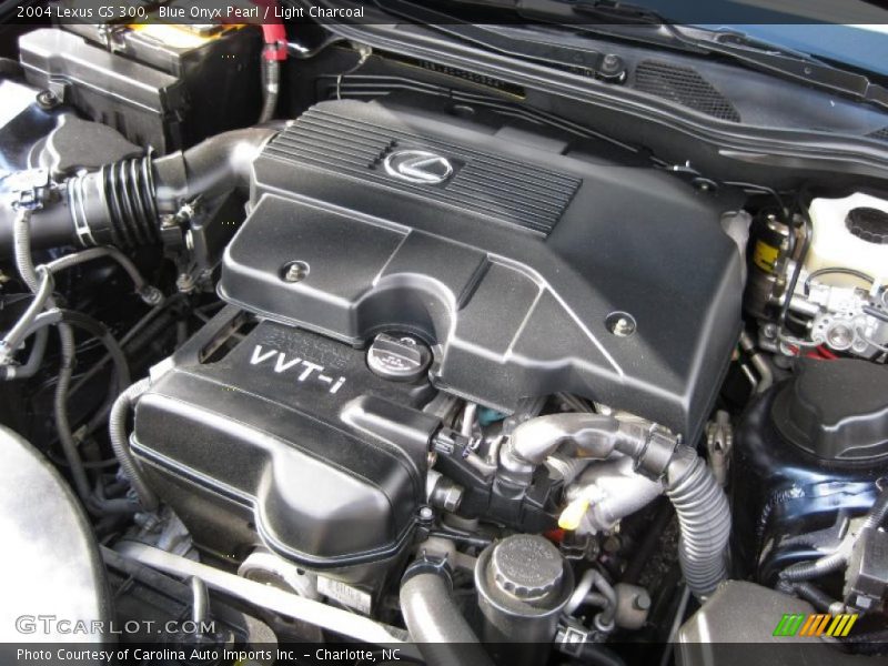 Blue Onyx Pearl / Light Charcoal 2004 Lexus GS 300