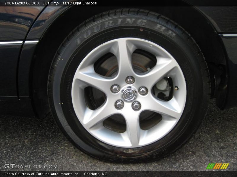 Blue Onyx Pearl / Light Charcoal 2004 Lexus GS 300
