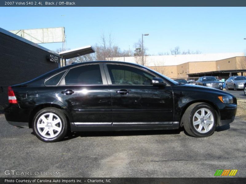 Black / Off-Black 2007 Volvo S40 2.4i