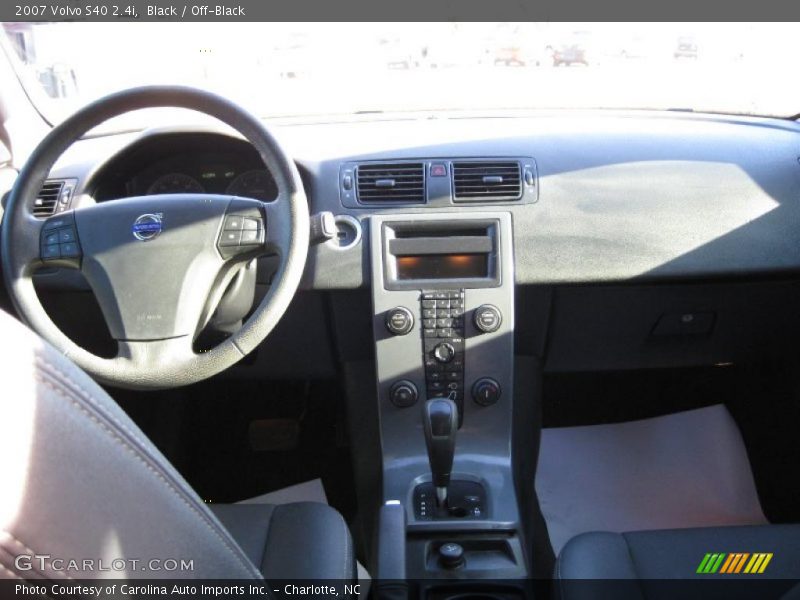 Black / Off-Black 2007 Volvo S40 2.4i