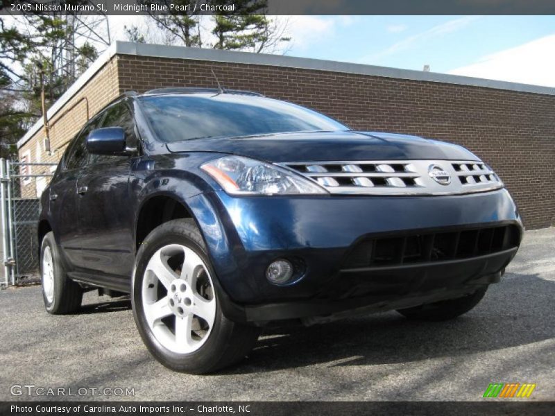Midnight Blue Pearl / Charcoal 2005 Nissan Murano SL