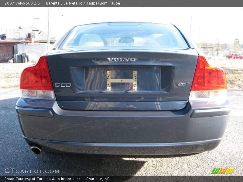 Barents Blue Metallic / Taupe/Light Taupe 2007 Volvo S60 2.5T