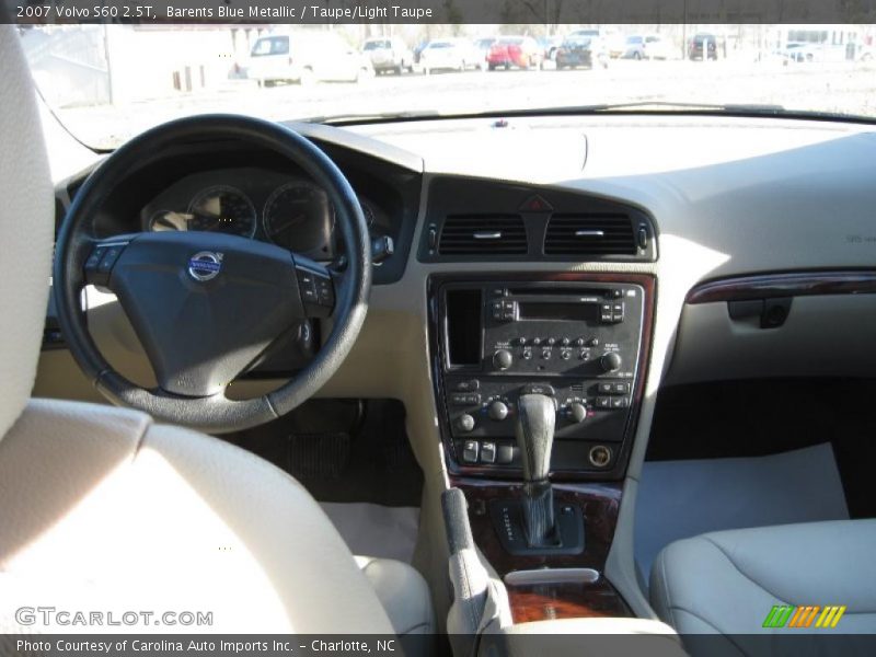 Barents Blue Metallic / Taupe/Light Taupe 2007 Volvo S60 2.5T