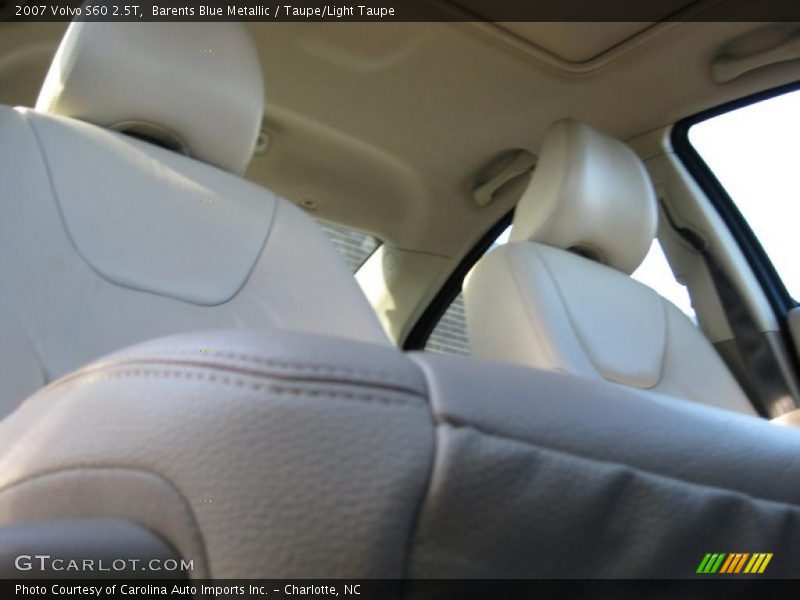 Barents Blue Metallic / Taupe/Light Taupe 2007 Volvo S60 2.5T