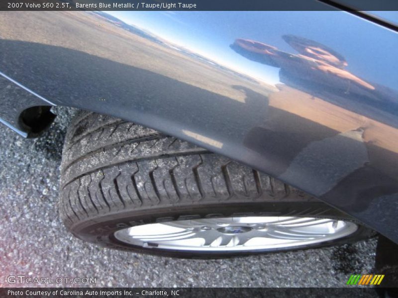 Barents Blue Metallic / Taupe/Light Taupe 2007 Volvo S60 2.5T