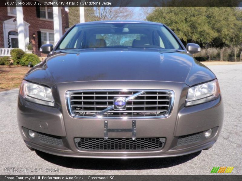 Oyster Gray Metallic / Sandstone Beige 2007 Volvo S80 3.2