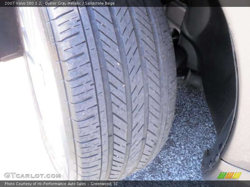 Oyster Gray Metallic / Sandstone Beige 2007 Volvo S80 3.2