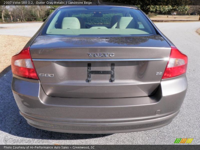 Oyster Gray Metallic / Sandstone Beige 2007 Volvo S80 3.2