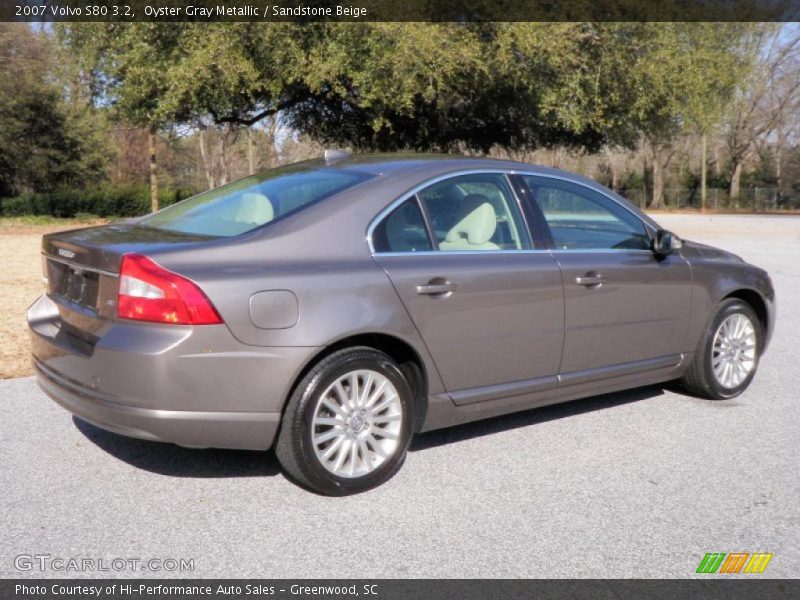 Oyster Gray Metallic / Sandstone Beige 2007 Volvo S80 3.2